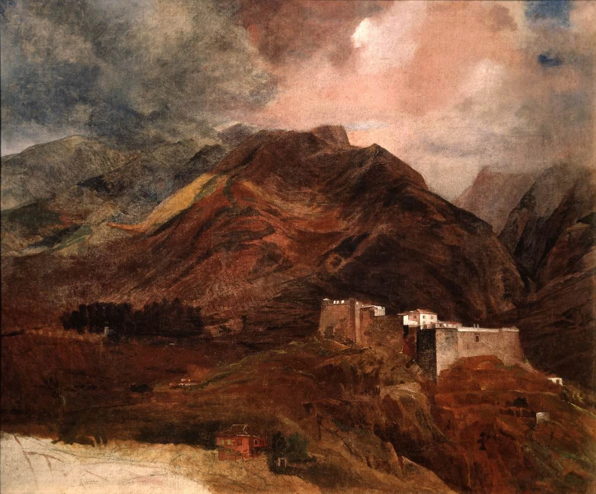 Vista del Forte Picu sull'isola di Madeira - Galleria Tret'jakov, Mosca